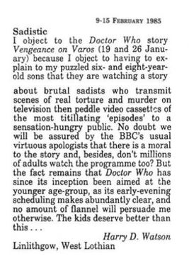 Radio times letter